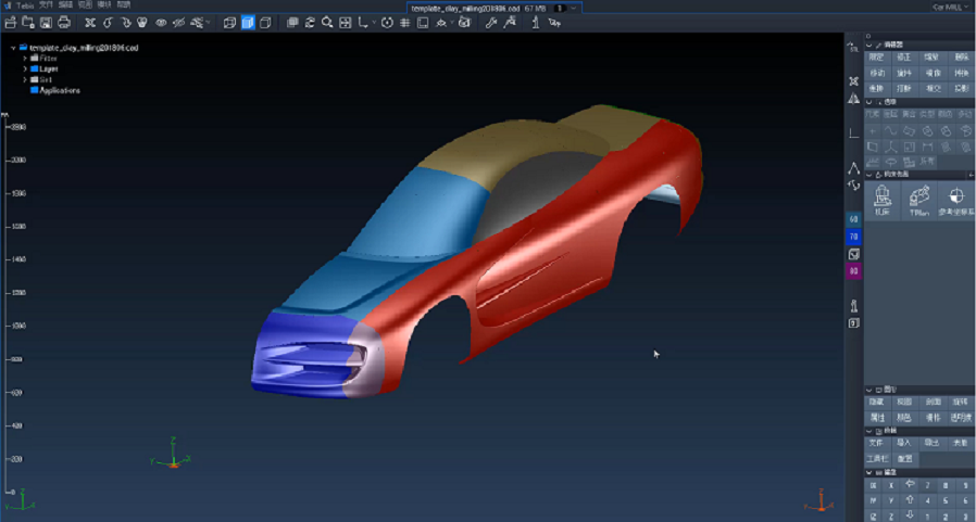 TEBIS Model Machining Software